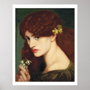 Snowdruppels, 1873 (olie op canvas) poster