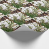 Snowdruppels Cadeaupapier (Hoek)