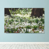 Snowdruppels Canvas Afdruk (Insitu (Houten vloer))
