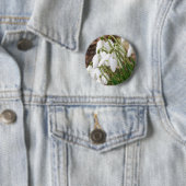 Snowdruppels Ronde Button 5,7 Cm (In situ)