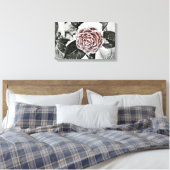 Snowed Froid Rose Dessin toile étirée Imprimer (Insitu(Chambre))