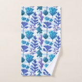 Snowed Trees Winter Pattern Bad Handdoek (Handdoek)