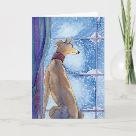 Snowfall - Carte de vacances (Devant)