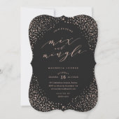 Snowfall Fête Invitation (Devant)