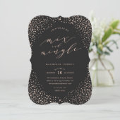 Snowfall Fête Invitation (Debout devant)