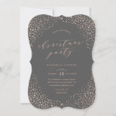 Snowfall Noël Fête Invitation (Devant)
