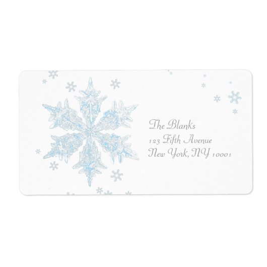 Snowflake 3 label (Voorkant)