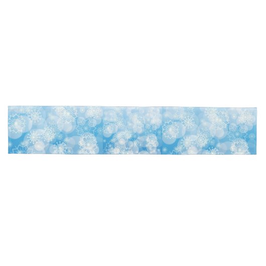 Snowflake achtergrond medium tafelloper (Horizontaal)