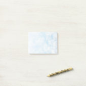 Snowflake achtergrond post-it® notes (Op bureau)