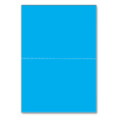 Snowflake aqua blanc mariage escorte carte place (Dos)