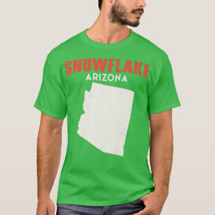 Snowflake Arizona USA Travel Arizoni T-shirt