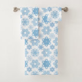 Snowflake Bad Handdoek (Insitu)