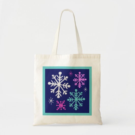 Snowflake Bag Tote Bag (Voorkant)