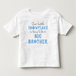Snowflake Big Brother Kinder Shirts