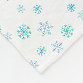 Snowflake Blanket Fleece Deken (Hoek)