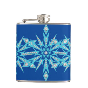 Snowflake Bling Heupfles