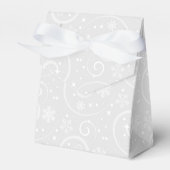 Snowflake Bliss Silver Bedankdoosjes (Voorkant Zijde)