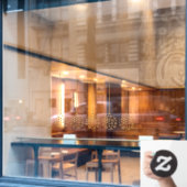 Snowflake bollen goud_ pack van vijf venster vastk raamsticker (Cafe Raam)