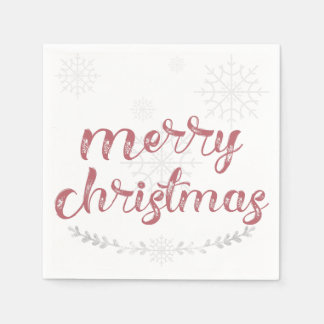 Snowflake & Branches Vakantie Servetten