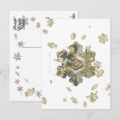 Snowflake Briefkaart (Voorkant / Achterkant)