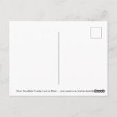 Snowflake Briefkaart (Achterkant)