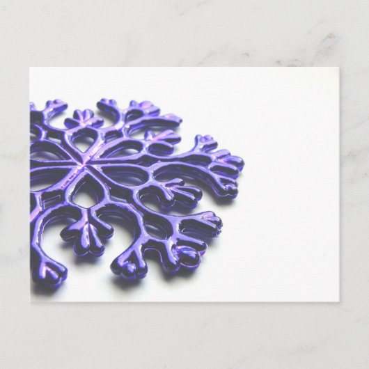 Snowflake Briefkaart (Voorkant)