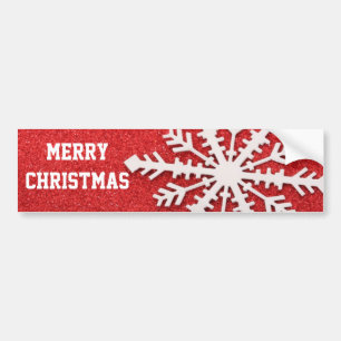Snowflake Bumpersticker