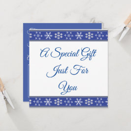 Snowflake Cadeaubon