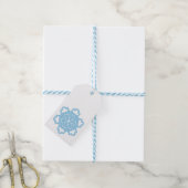 Snowflake Cadeaulabel (Met Touw)
