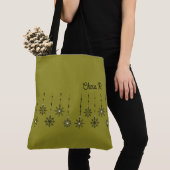  Snowflake Canvas Tas (Dichtbij)