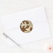 Snowflake Cartes de voeux et Stickers (Enveloppe)