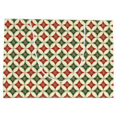 Snowflake Circles-4-GIFT BAG L Large Cadeautasje (Achterkant)