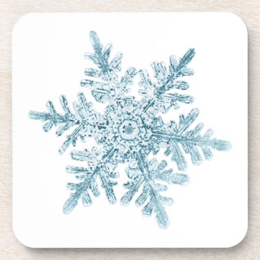 Snowflake Coasters Bier Onderzetter (Voorkant)