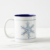 Snowflake Coffee-Mok Tweekleurige Koffiemok (Links)