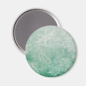 Snowflake Crystals Magneet (Voorkant / Achterkant)