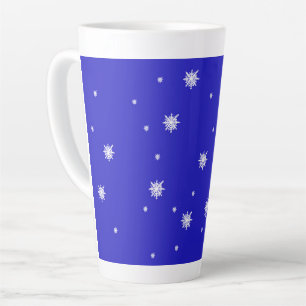 Snowflake Dance Patroon Latte Mok