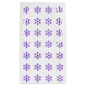Snowflake Dancer Purple Petite Sac Cadeau (Dos)