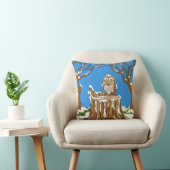 Snowflake de Owl Kussen (Stoel)
