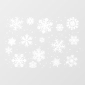 Snowflake decoratie raamsticker (Vel)