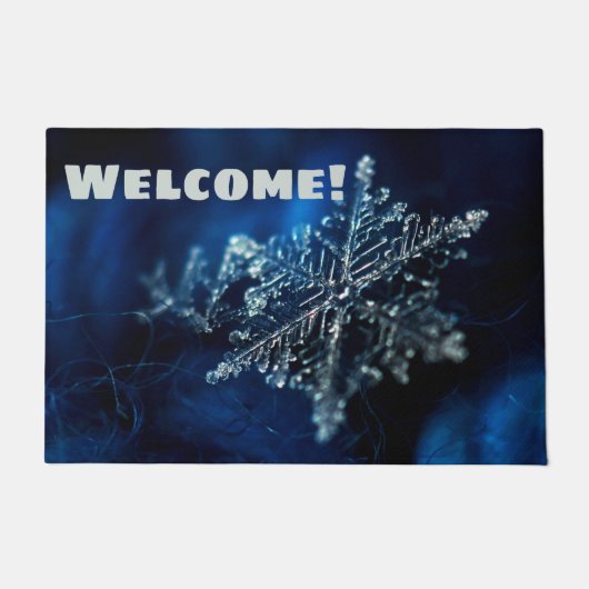 Snowflake Doormat Deurmat (Voorkant)