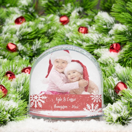 Snowflake Double Photo (Noël)