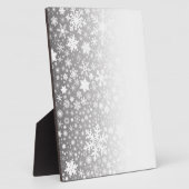 Snowflake Fade Fotoplaat (Zijkant)