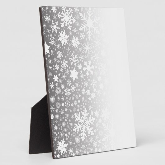 Snowflake Fade Fotoplaat (Zijkant)