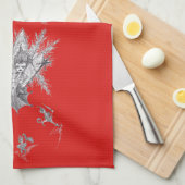 Snowflake Fairy Cuisine Serviette (Quart Plié)