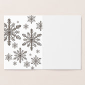 Snowflake Folie Kaart (Binnen)