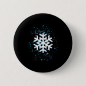 Snowflake For Women  Ronde Button 5,7 Cm (Voorkant)