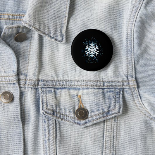 Snowflake For Women  Ronde Button 5,7 Cm (In situ)