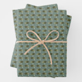 Snowflake Forest (Small Wrapping Paper Set of 3) (In situ)