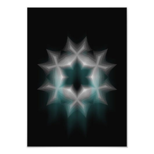 Snowflake - foto afdruk (Voorkant)