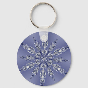 Snowflake Fractal Sleutelhanger